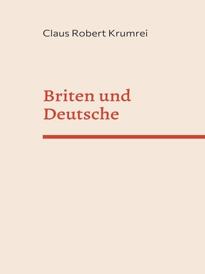 cover image of Briten und Deutsche